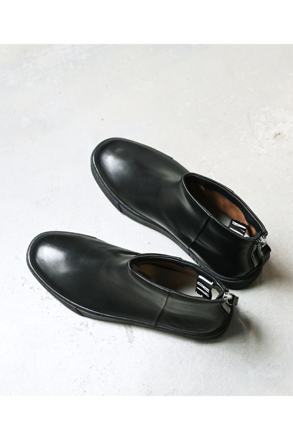 Back zip sneaker boots / バックジップ スニーカーブーツ