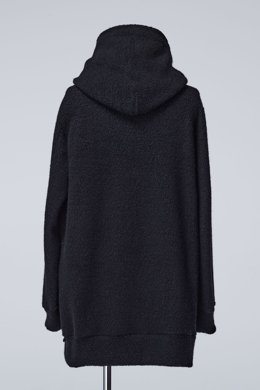 THE ONENESS - Recycled Wool Pile Loose Hoodie | laid-back