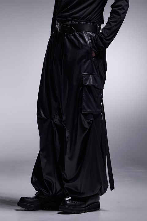 130 Chintz Wide Cargo Pants / チンツ ワイドカーゴパンツ