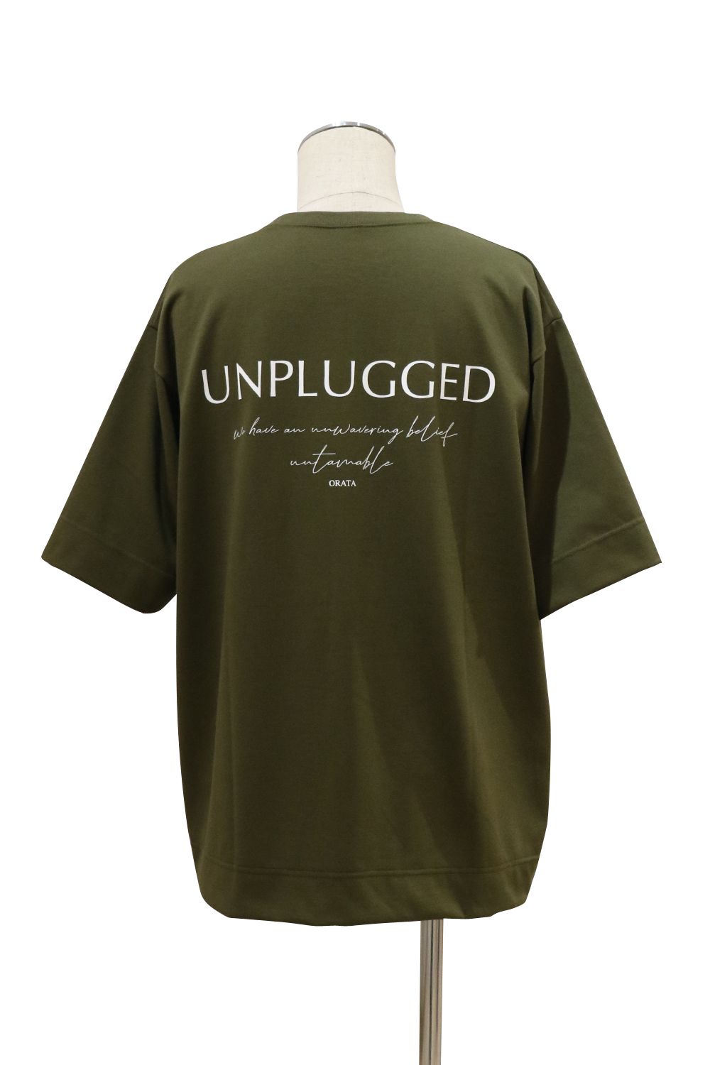 unplugged back T / アンプラグド バック ティーシャツ