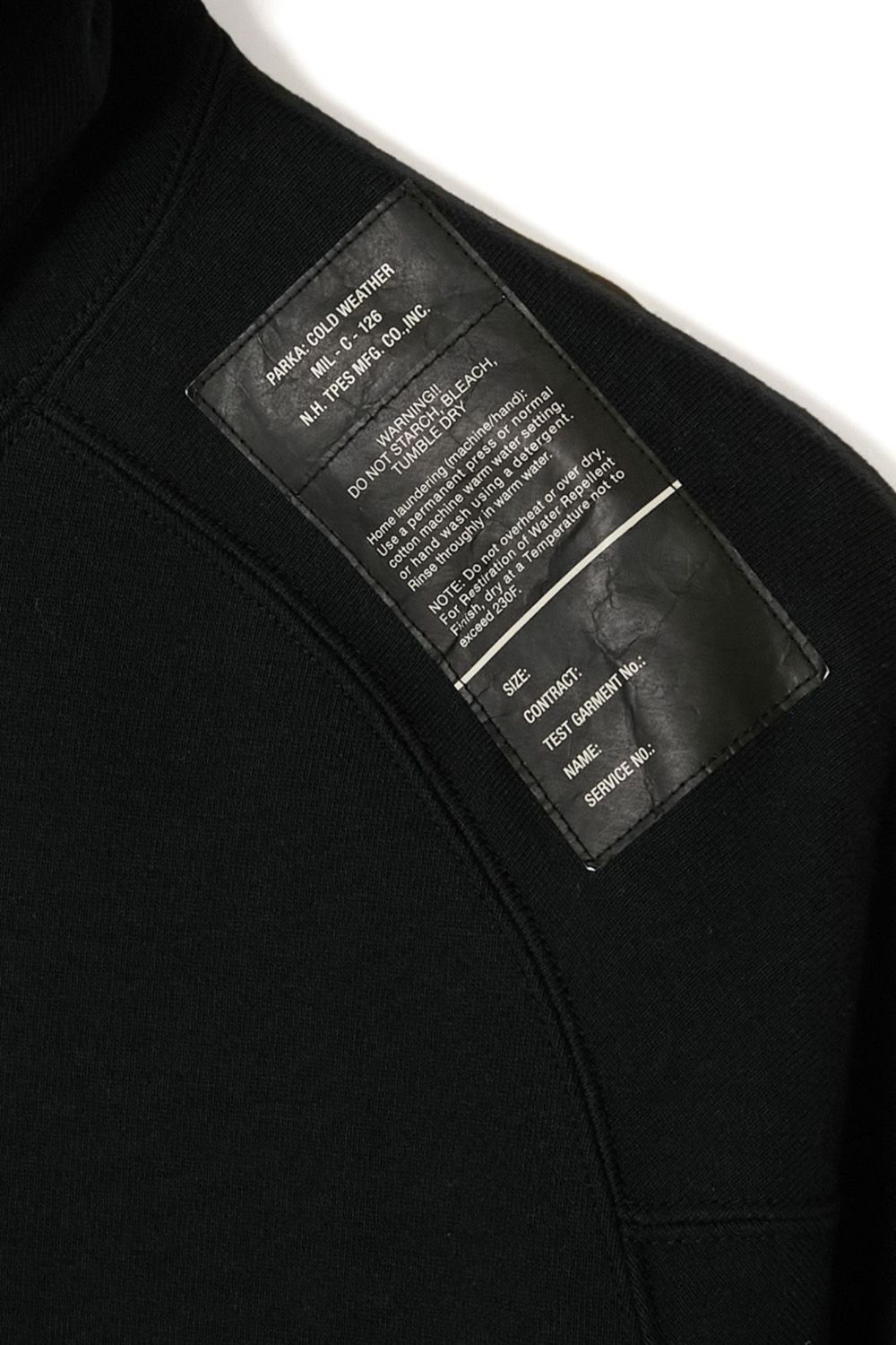 N.HOOLYWOOD TEST PRODUCT EXCHANGE SERVICE POCKET HOODIE  / エヌハリウッド テスト プロダクト エクスチェンジ サービス ポケットフーディー