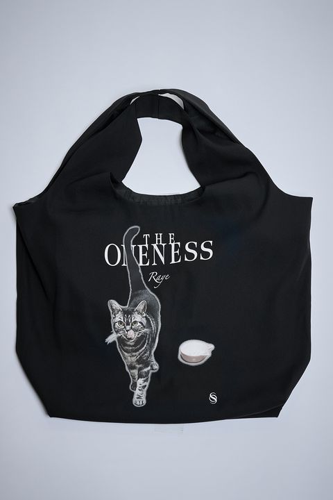Shoulder Tote Bag / Super Givers × THE ONENESS  犬猫保護活動チャリティー ショルダートートバッグ