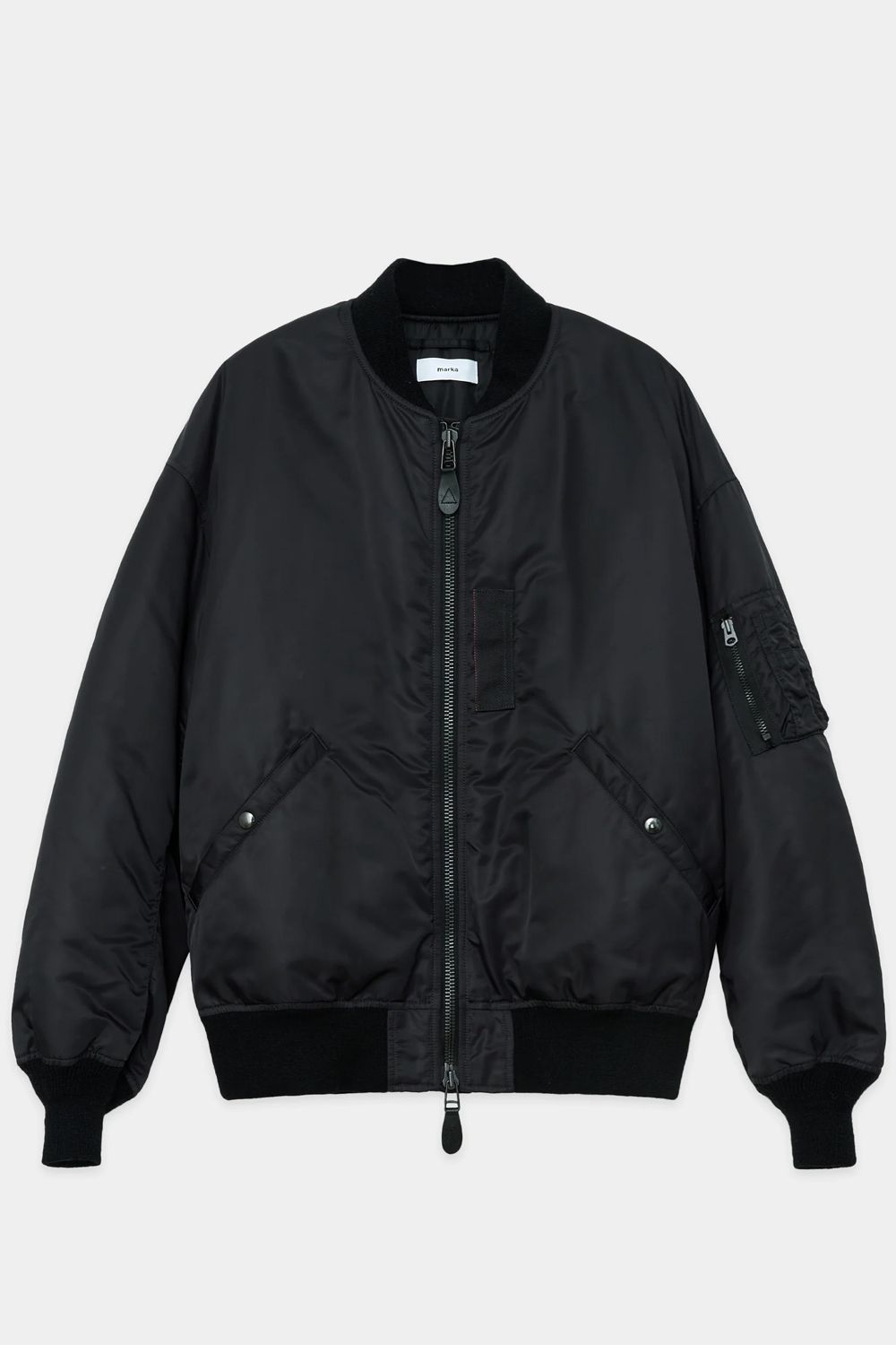 marka - NYLON TWILL MA-1 JACKET / ナイロンツイル MA-1 ジャケット | laid-back