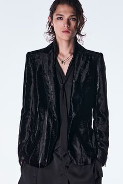 TOGE Velvet Peaked Jacket / トゲ ベルベット ピークド ジャケット