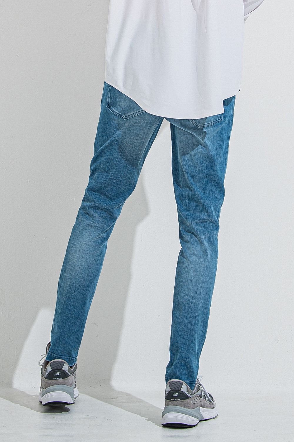 DENIM JERSEY CHRIS EASY TUCK PT / デニム ジャージ クリス イージー タック パンツ
