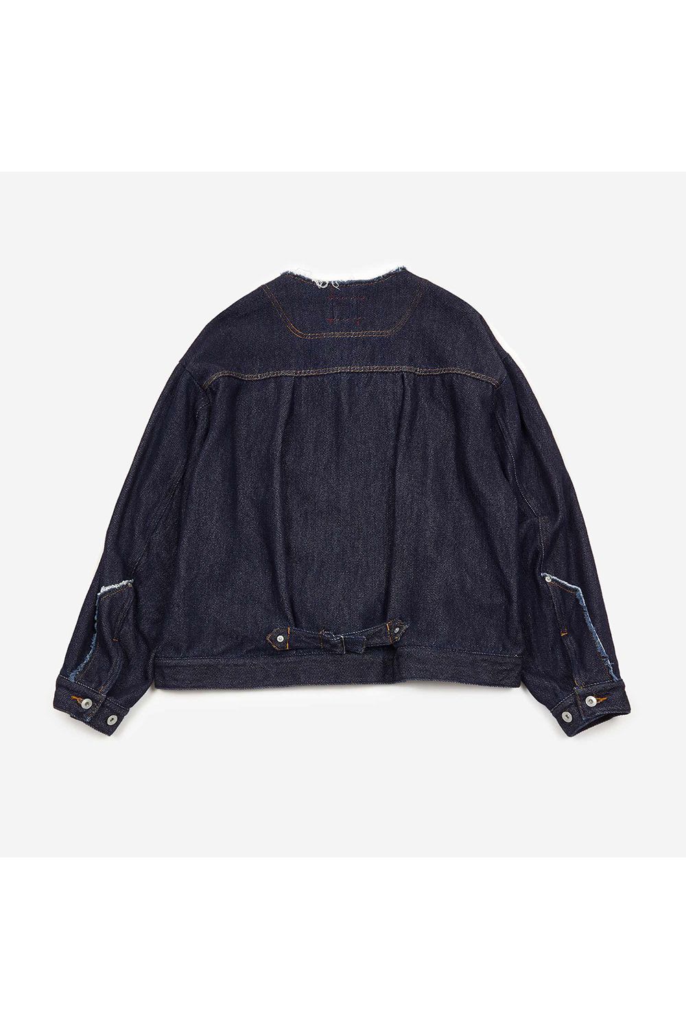 Loose twist yarn denim BL / ルーズ ツイスト ヤーン デニム ブルゾン