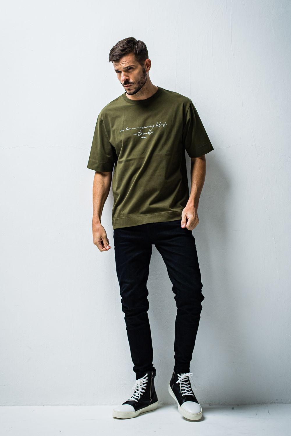 Cursive message T / カーシブメッセージ ティーシャツ