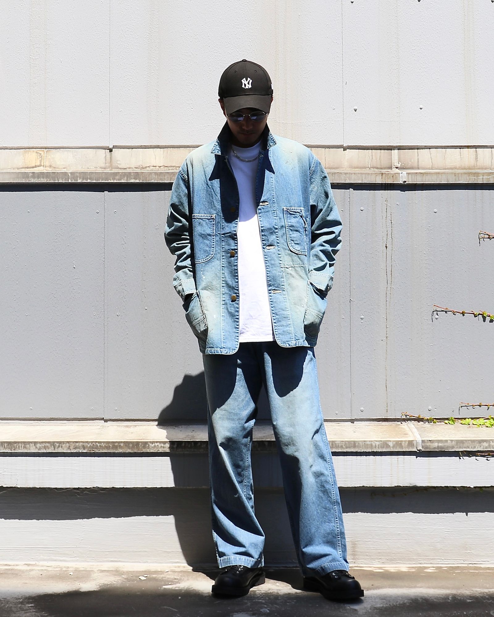 marka - ORGANIC COTTON 10oz DENIM 91-J COVERALL