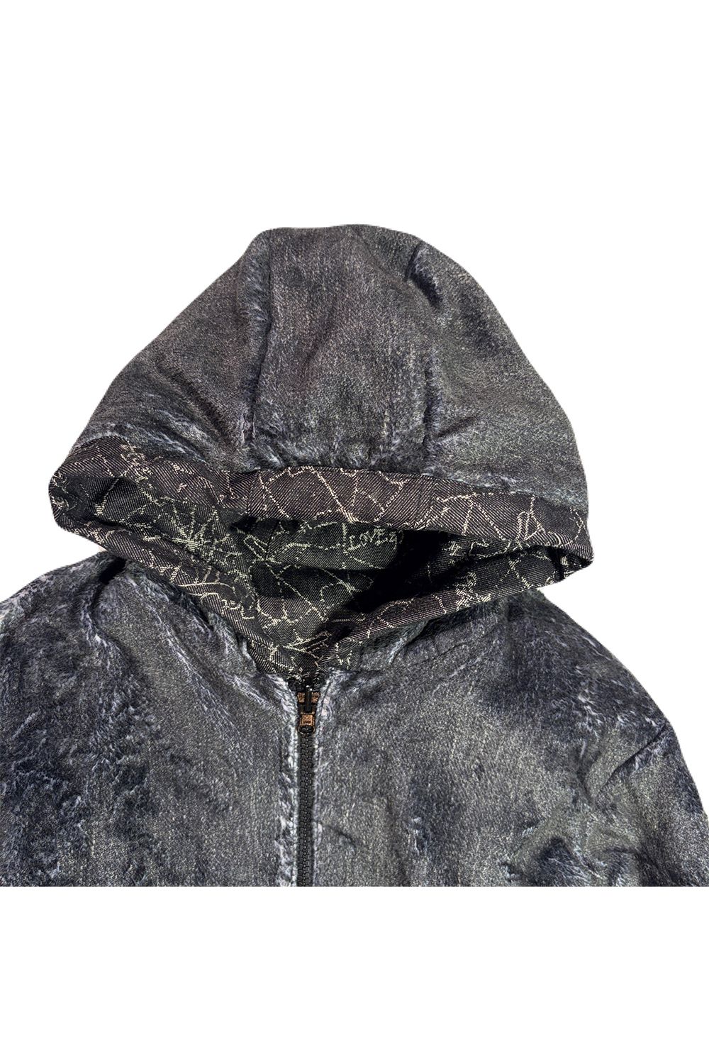 SPIDER JQD HOODIE / リバーシブル スパイダー ジャガード フーディ