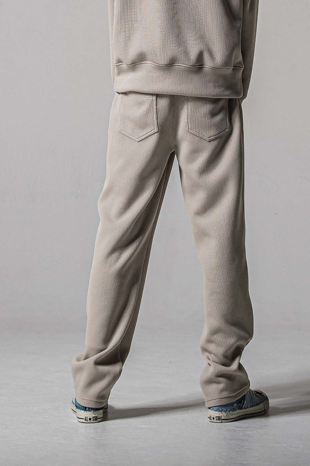 AZE WIDE TUCK PANTS / 畔編み ワイド タックパンツ