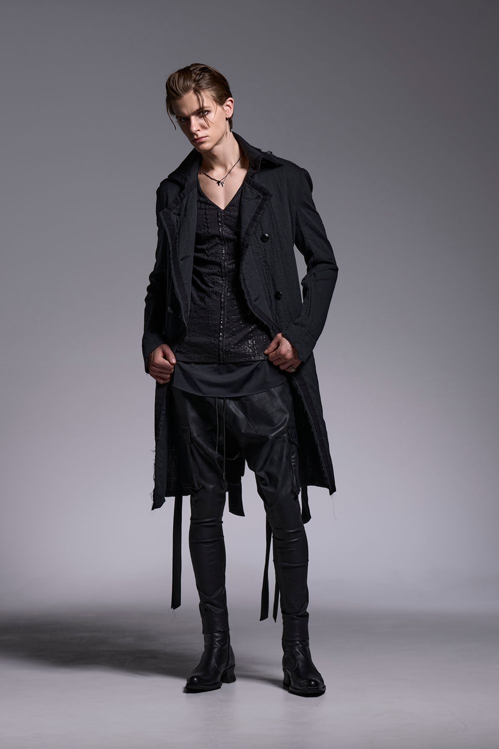 W-Gauze Napoleon Jacket / ダブルガーゼ ナポレオンジャケット