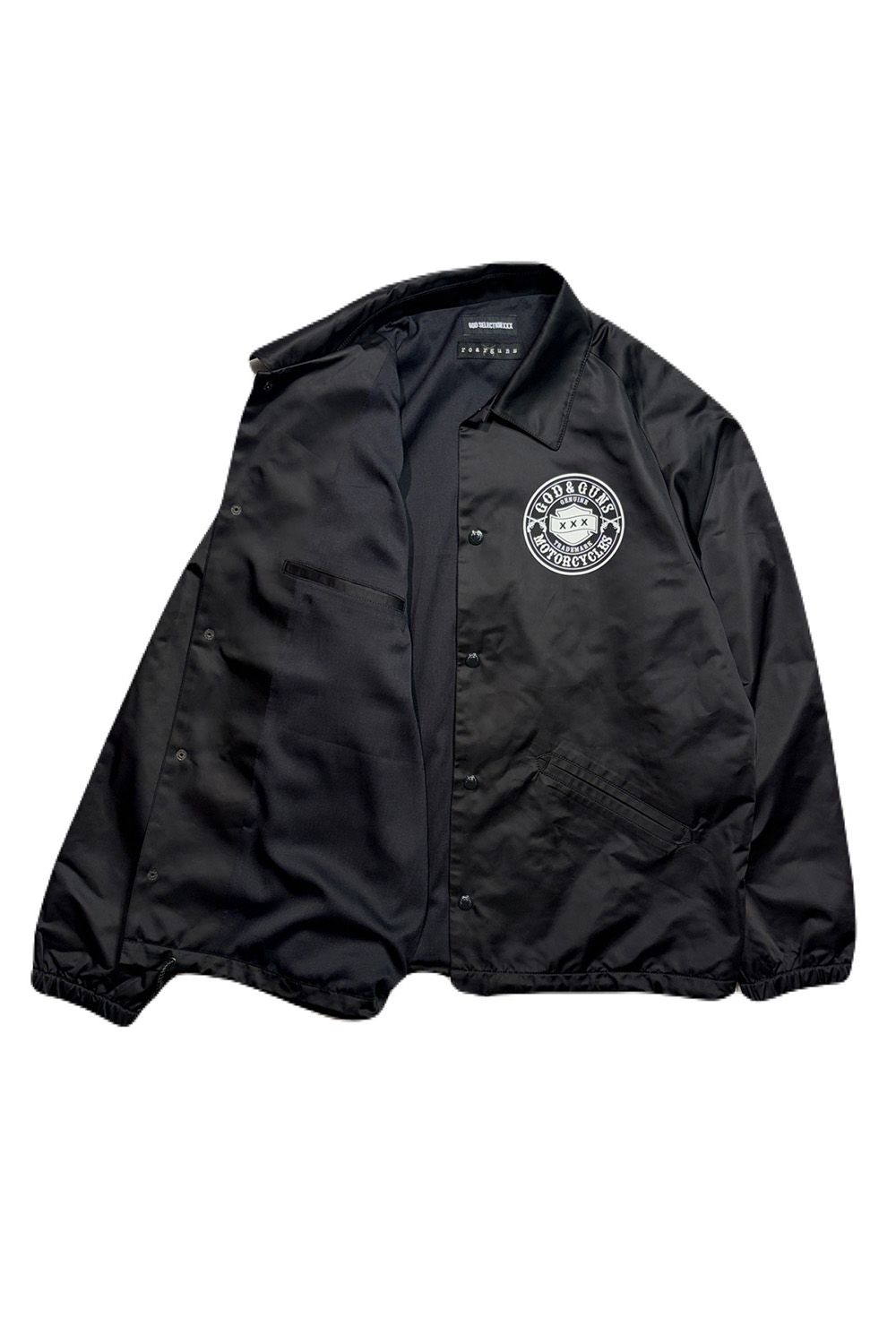 GOD SELECTION XXX × roarguns TRIPLE GUNS EMBLEM COACH JACKET / ゴッドセレクション ロアーガンズ コラボレーション コーチジャケット