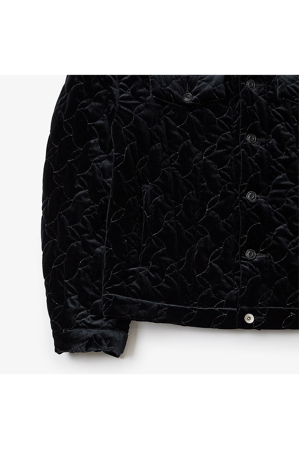 Velour quilting Blouson / ベロア キルティング ブルゾン