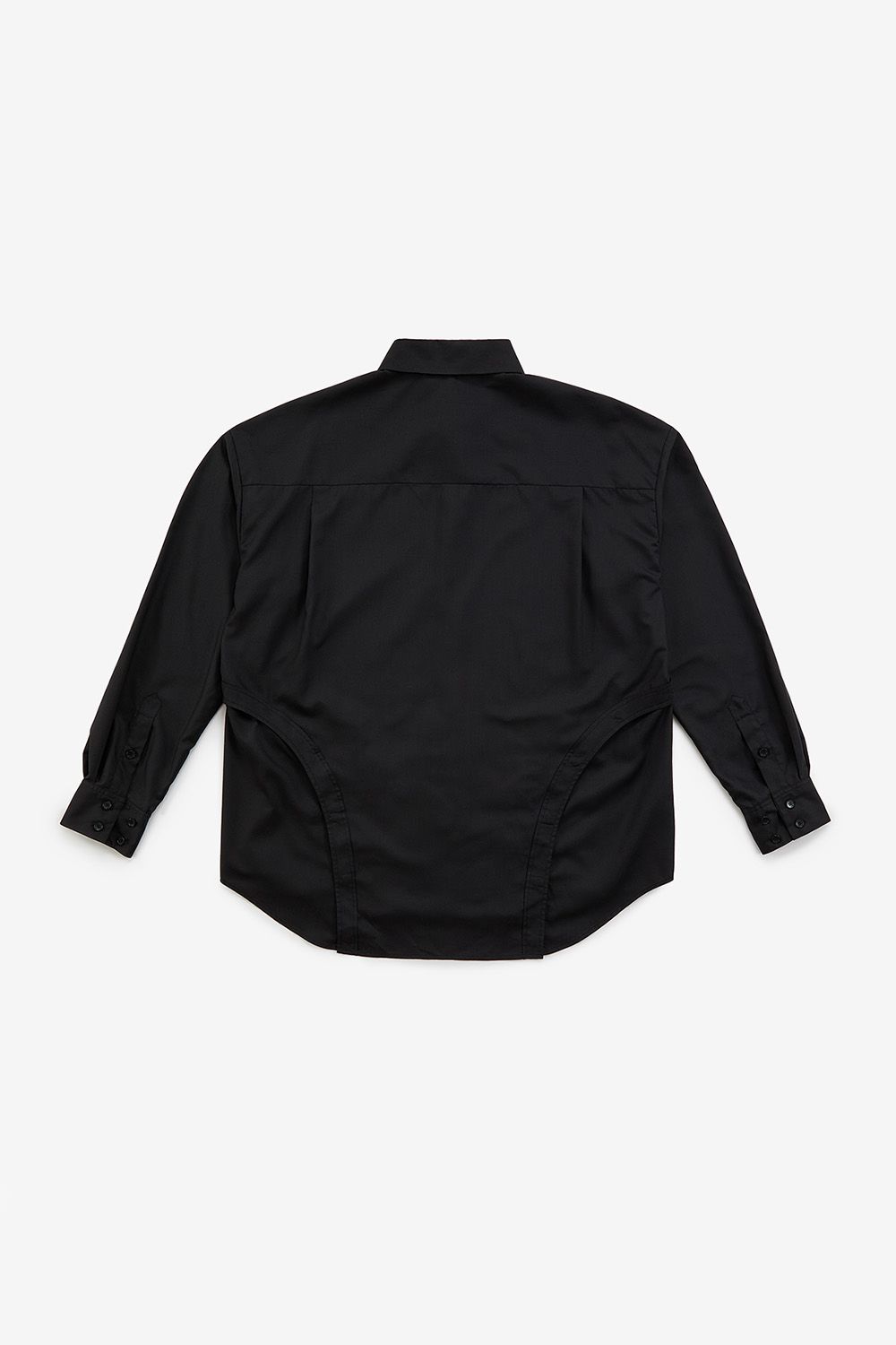 Multi-way snap button shirt / マルチウェイ スナップボタン シャツ