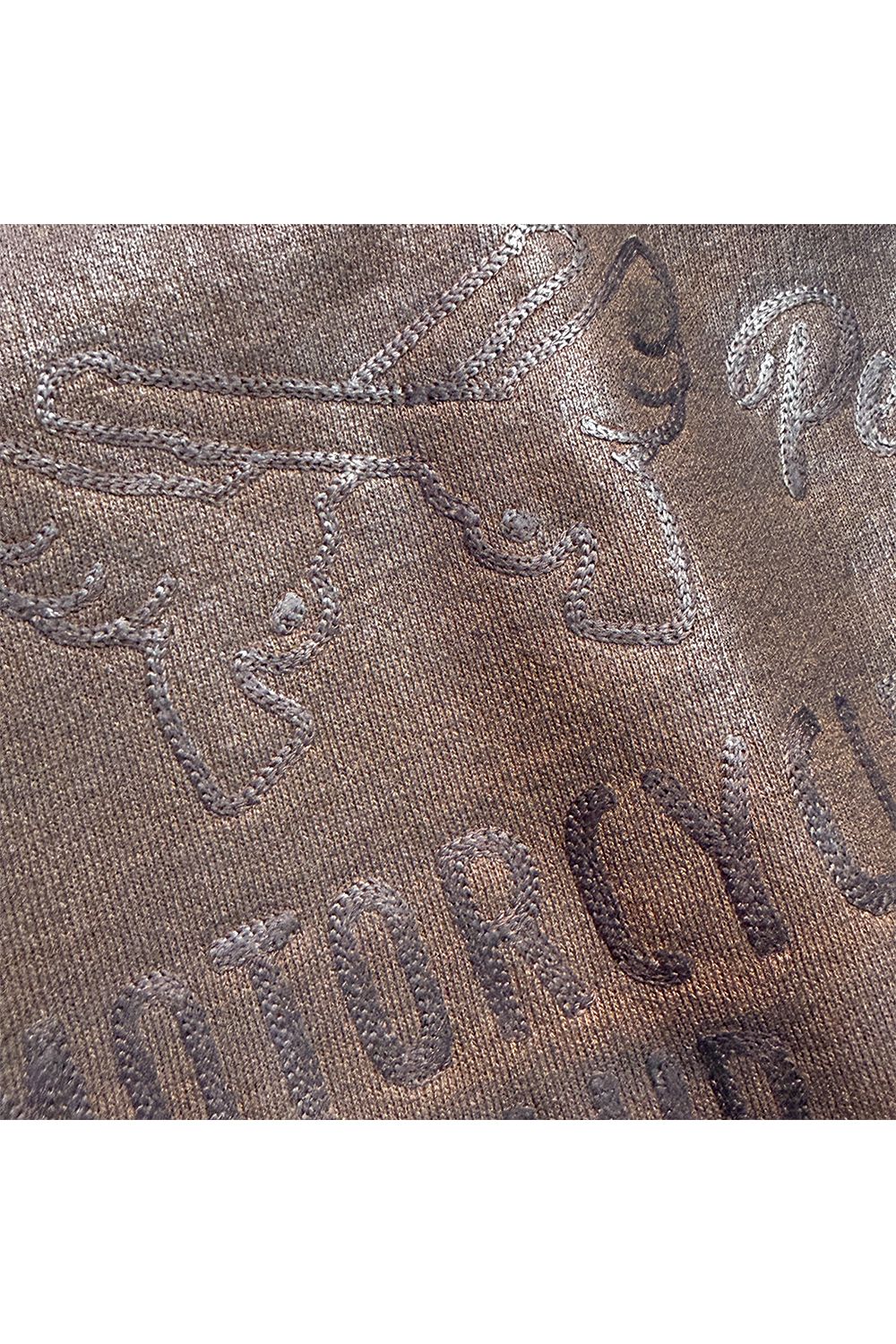 FOIL PRINT HOODIE / フォイルプリント フーディ