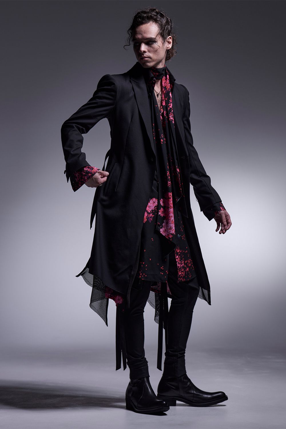 TWS Tropical Long Flare Jacket / TWSトロピカル ロングフレアジャケット