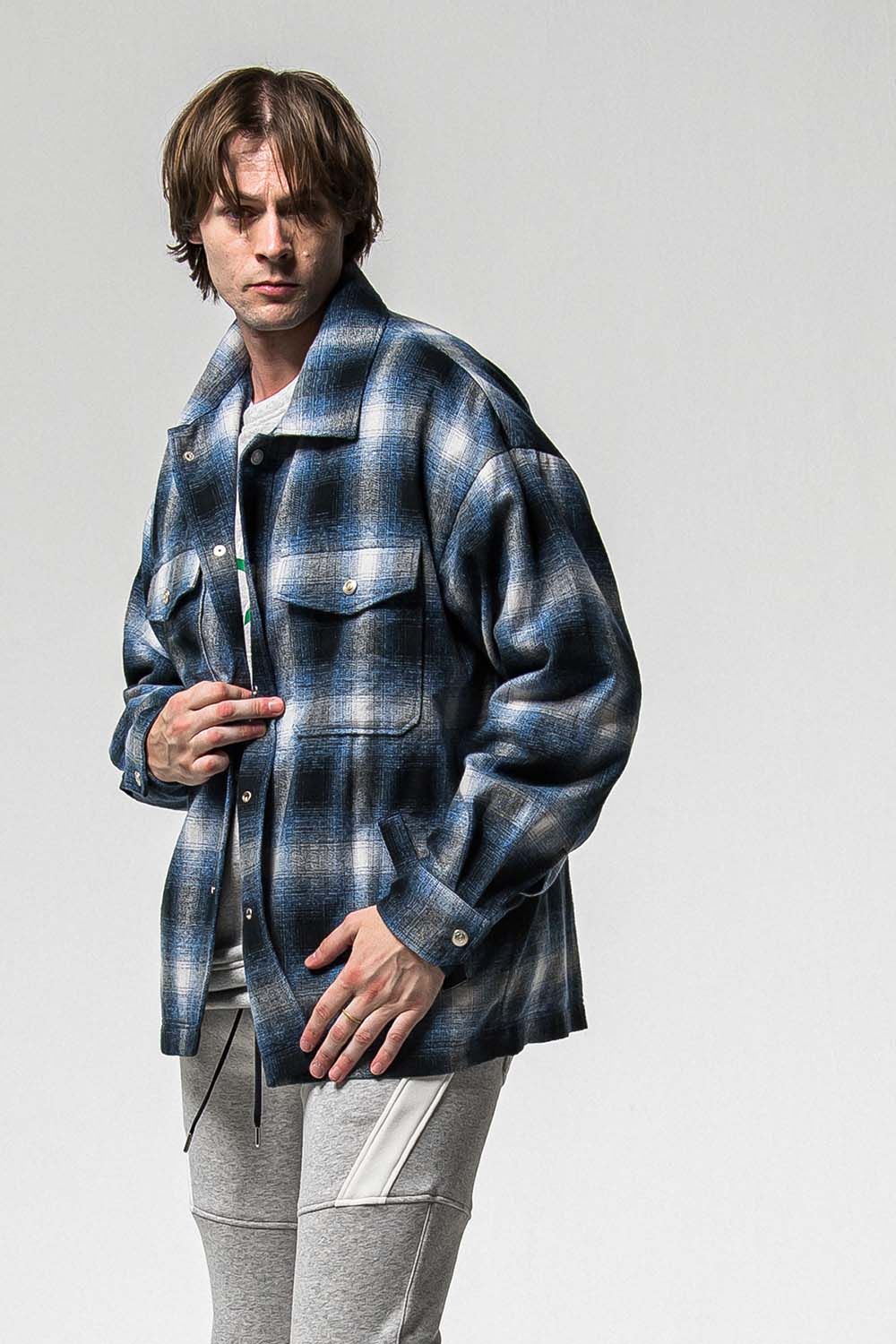 FLANNEL CHECK JK / フランネル チェック ジャケット