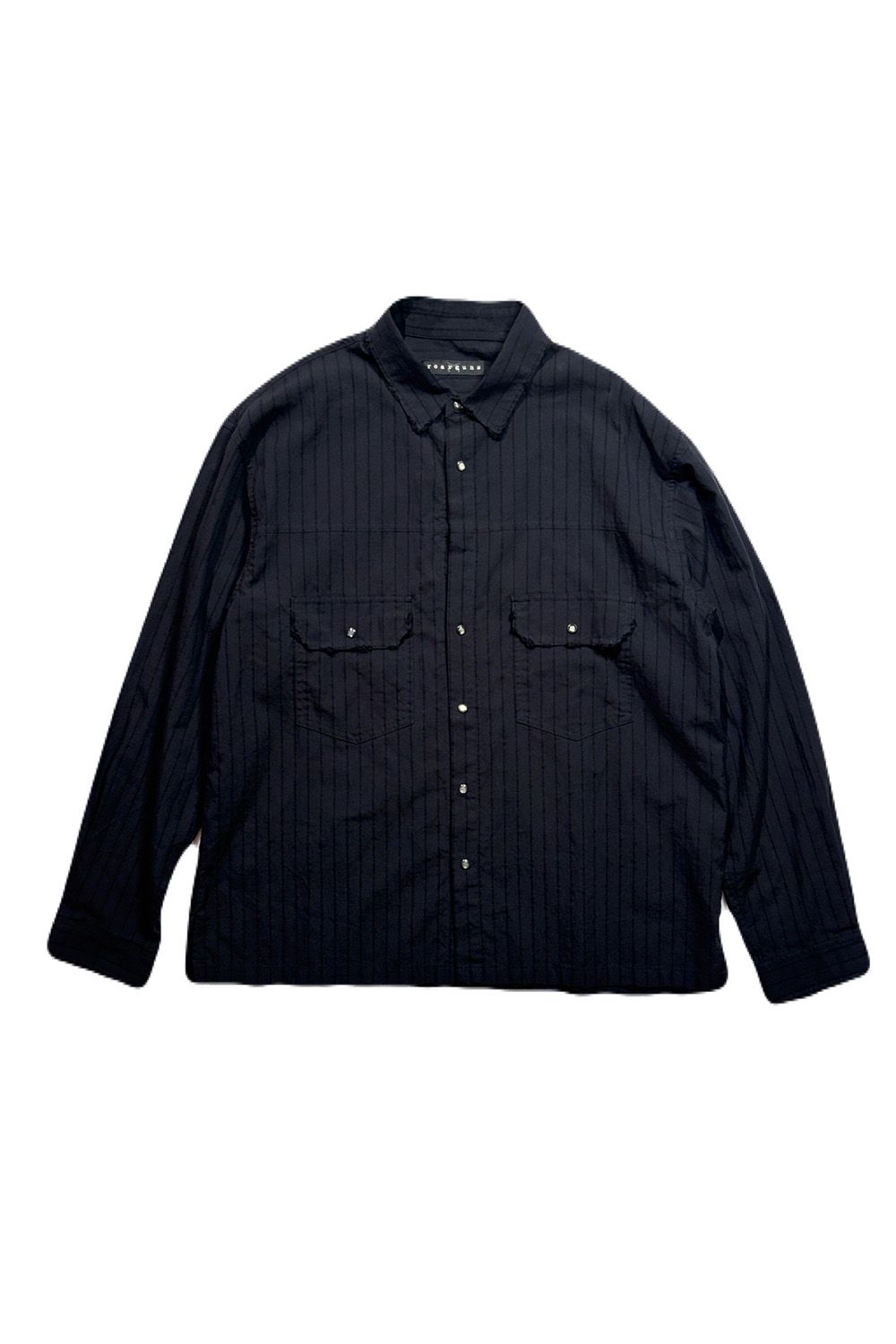 STRIPES SHIRT FLOWER / ストライプ シャツ フラワー