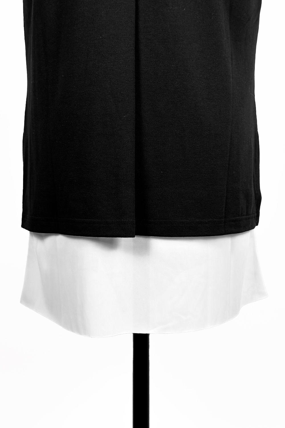 BEA-TENJIKU Slit Hem Layered T-Shirt / ベア天竺 スリットヘムレイヤードTシャツ