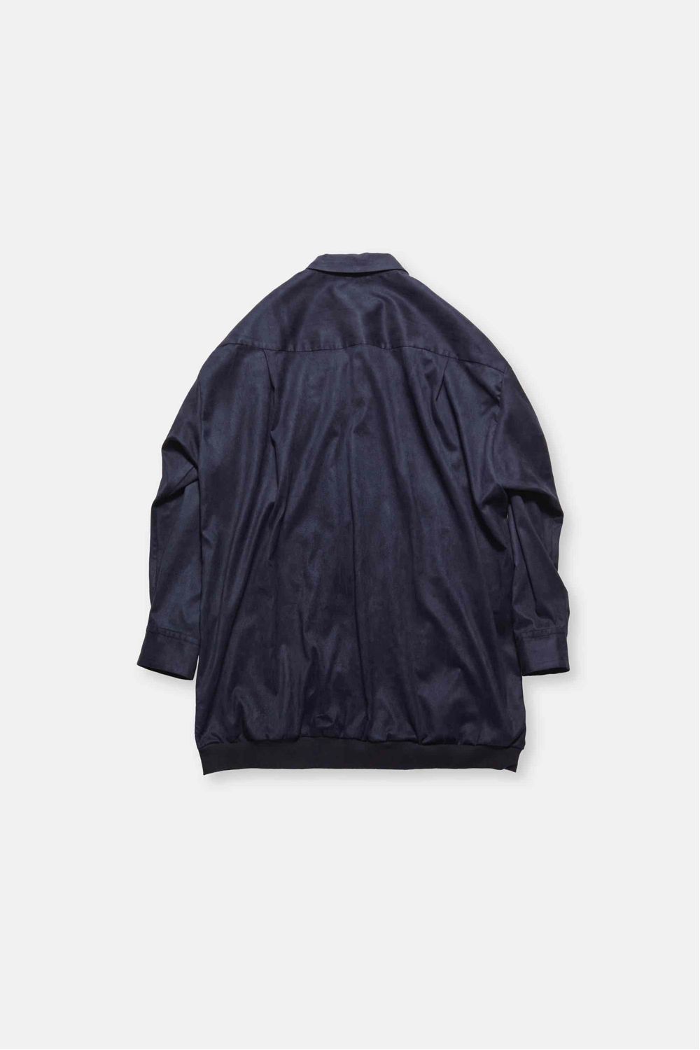 eco suede big shirt / エコ スエード ビッグ シャツ