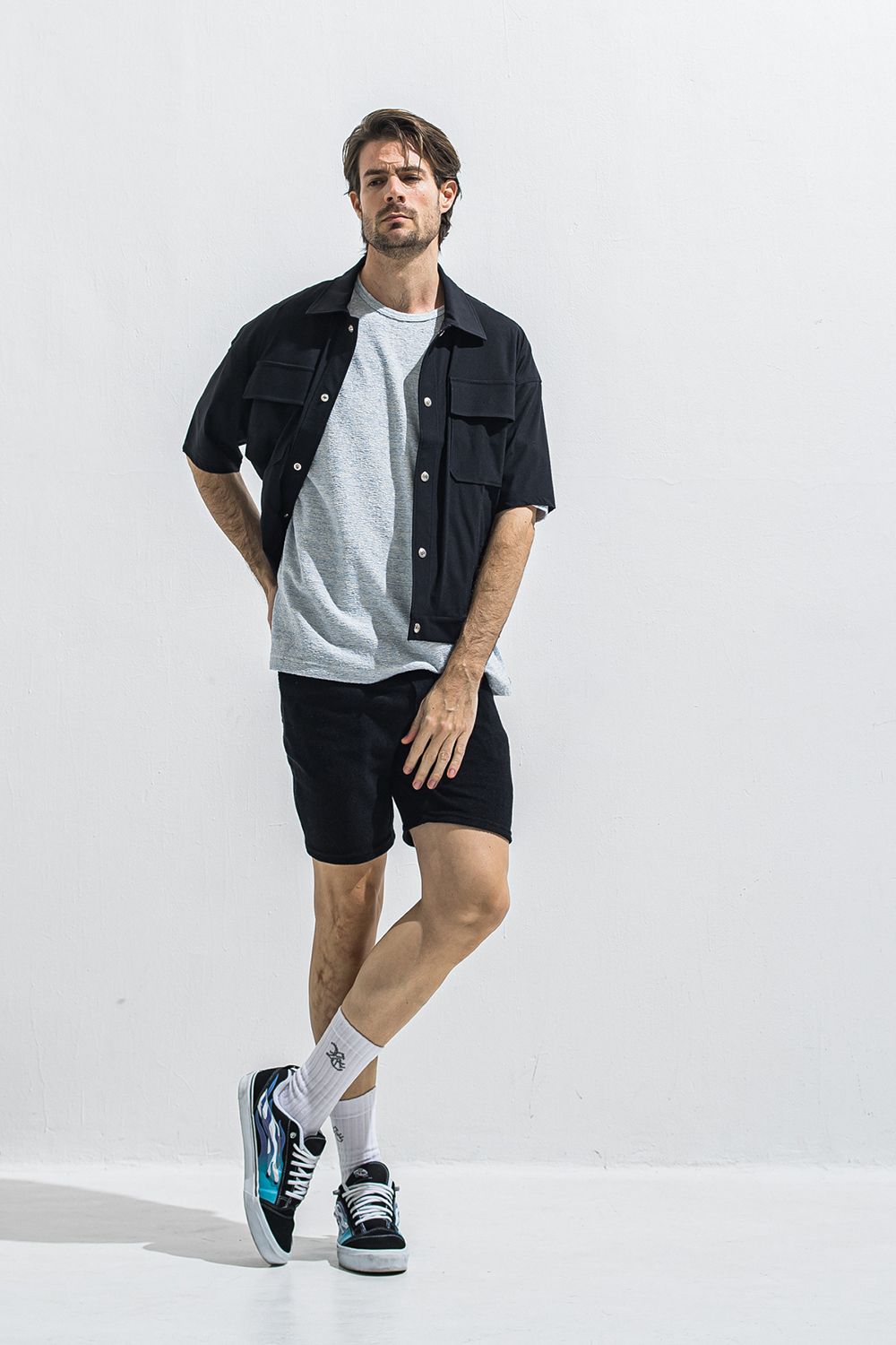 CPO HALE SHIRTS JK / CPO ハーフスリーブ シャツ ジャケット