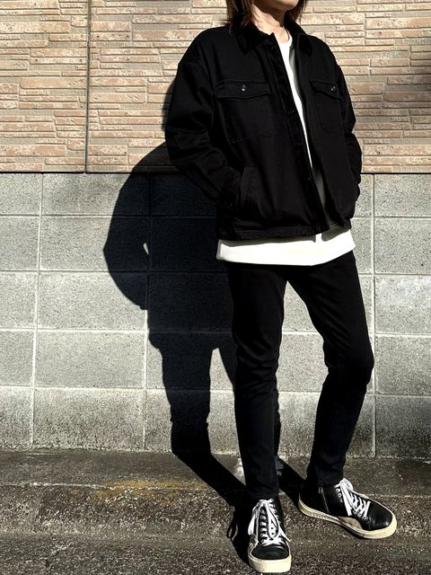 RESOUND CLOTHING | タフでストレスフリーのデニムジャージを使用したコーディネート