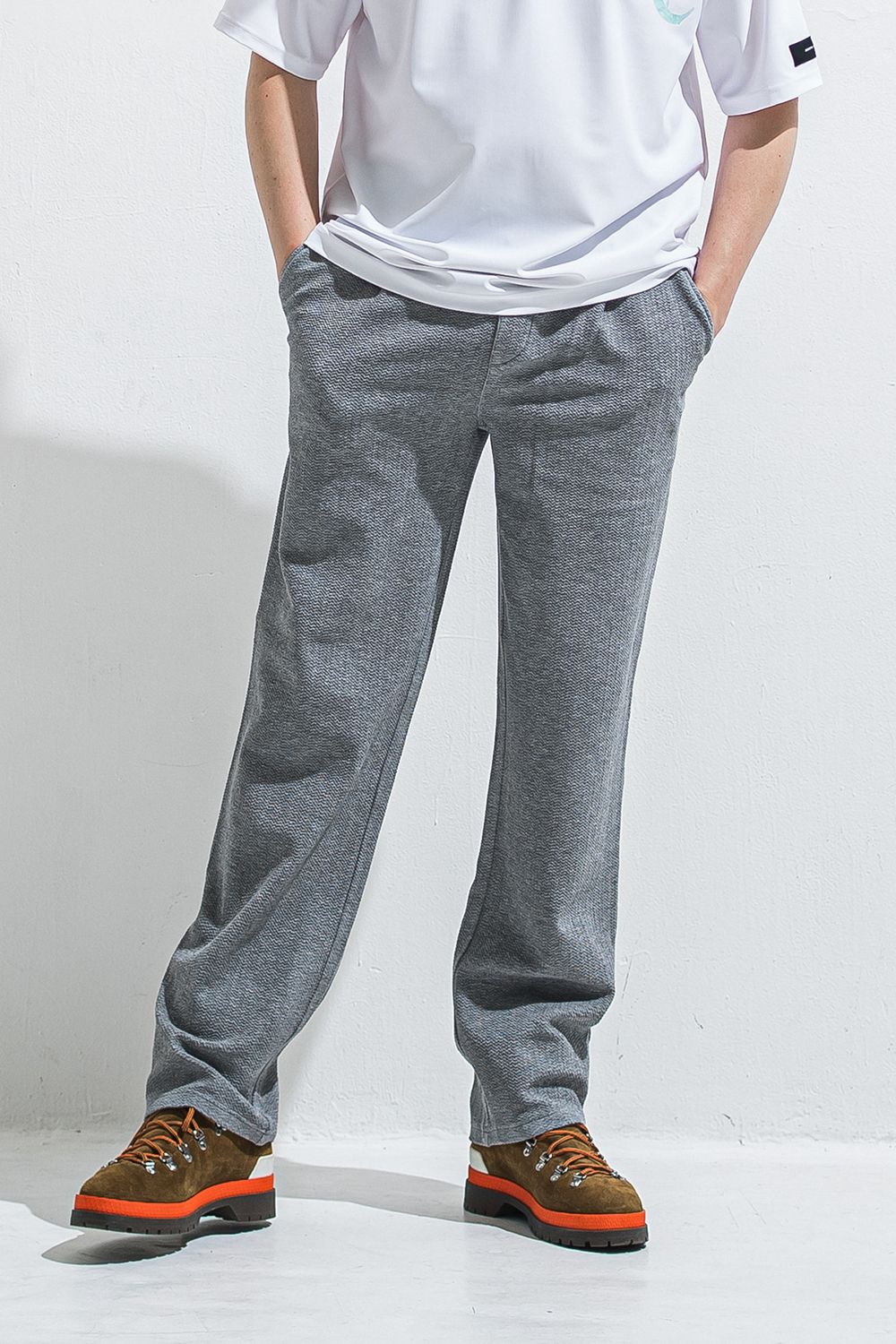 SEMI WIDE TUCK PANTS / セミワイド タック パンツ