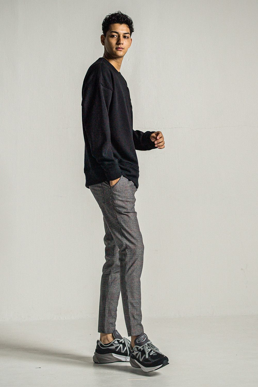 RC CHENILLE VELOURS FLEECE DROP TRAINER / RC シェニール ベロア フリース ドロップ トレーナー