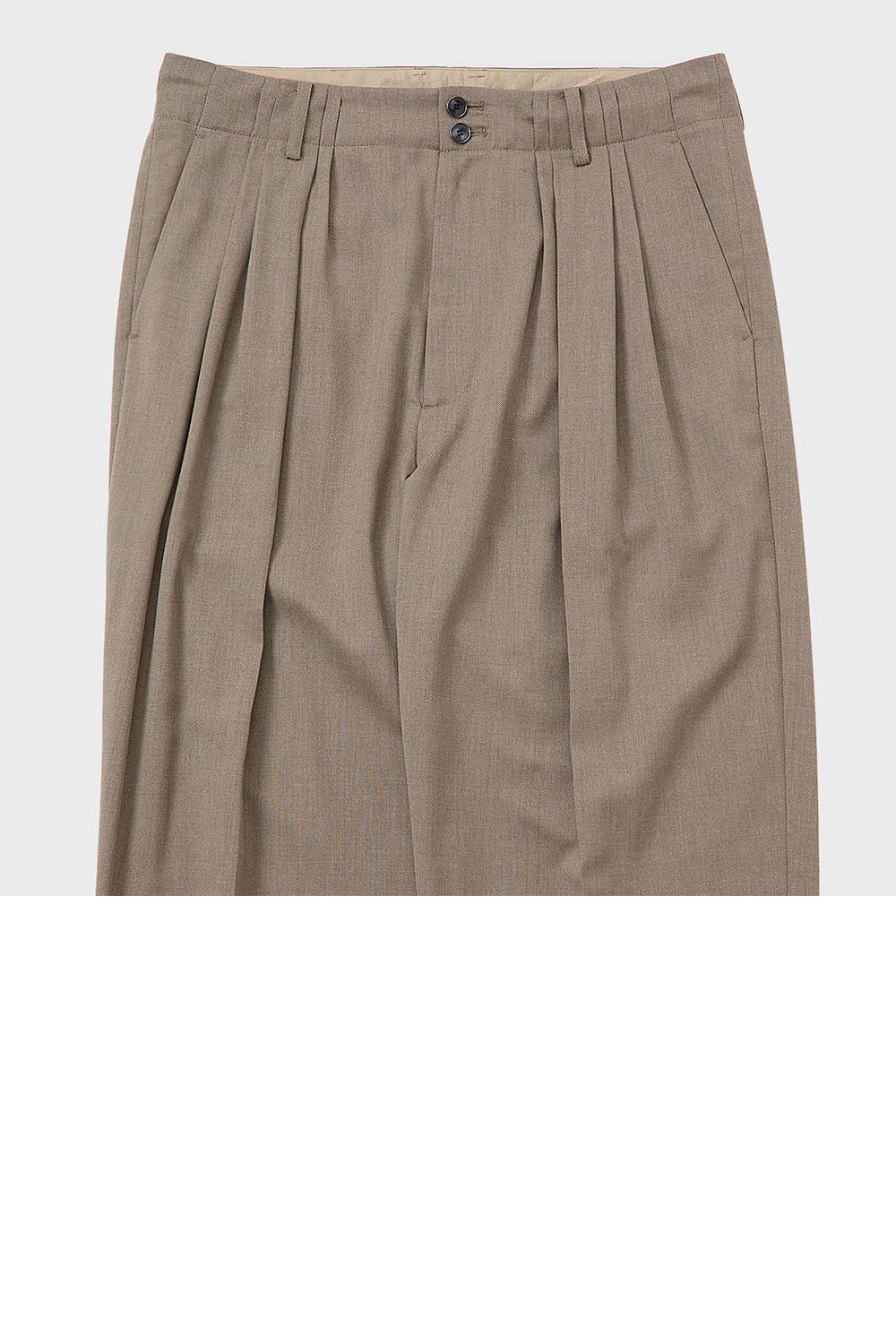 4 tuck trousers / 4タック トラウザーズ