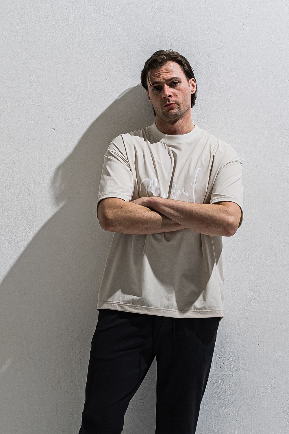 PB sign overnylon T / ナイロン オーバーサイズTシャツ