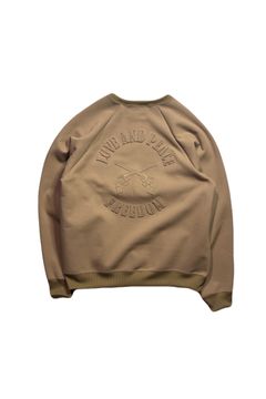 RAZORCUT EMB SWEAT / レザーカット エンブロイダリー スウェット