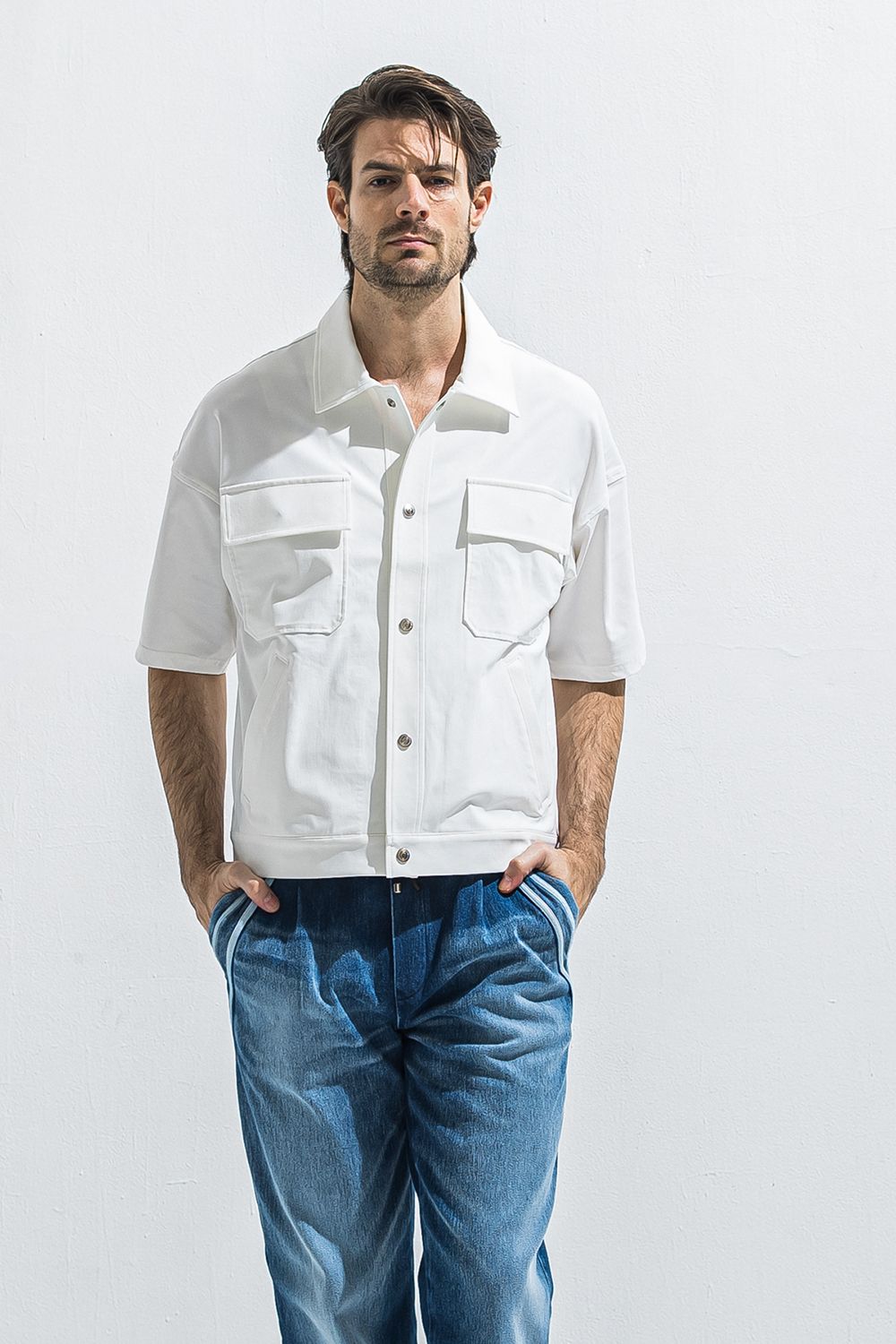 CPO HALE SHIRTS JK / CPO ハーフスリーブ シャツ ジャケット
