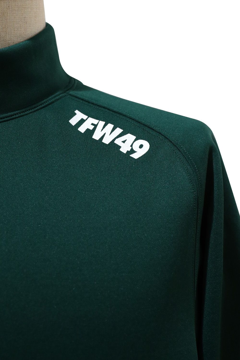 TFW49 - LS SIDE MESH MOCK NECK T / ロングスリーブ サイド