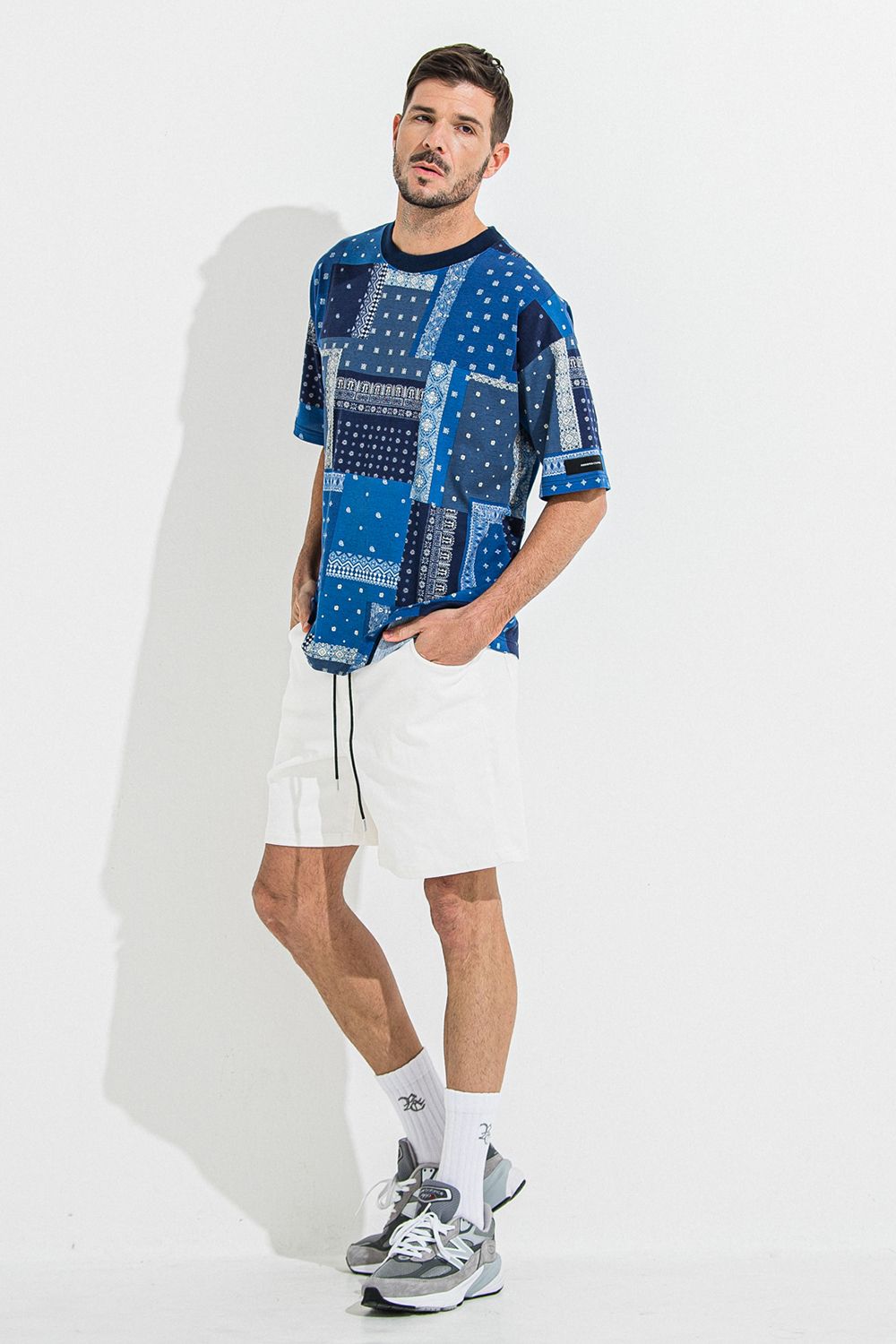 BANDANA OVER TEE / バンダナ オーバーサイズ Tシャツ