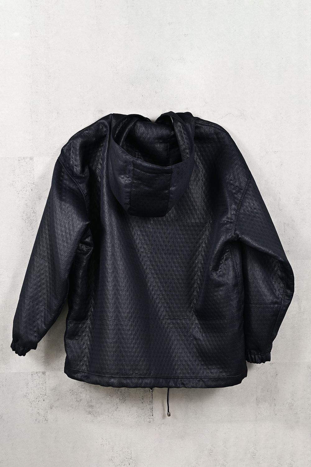 QUILTING COACH HOODIE / キルティング コーチジャケットパーカー