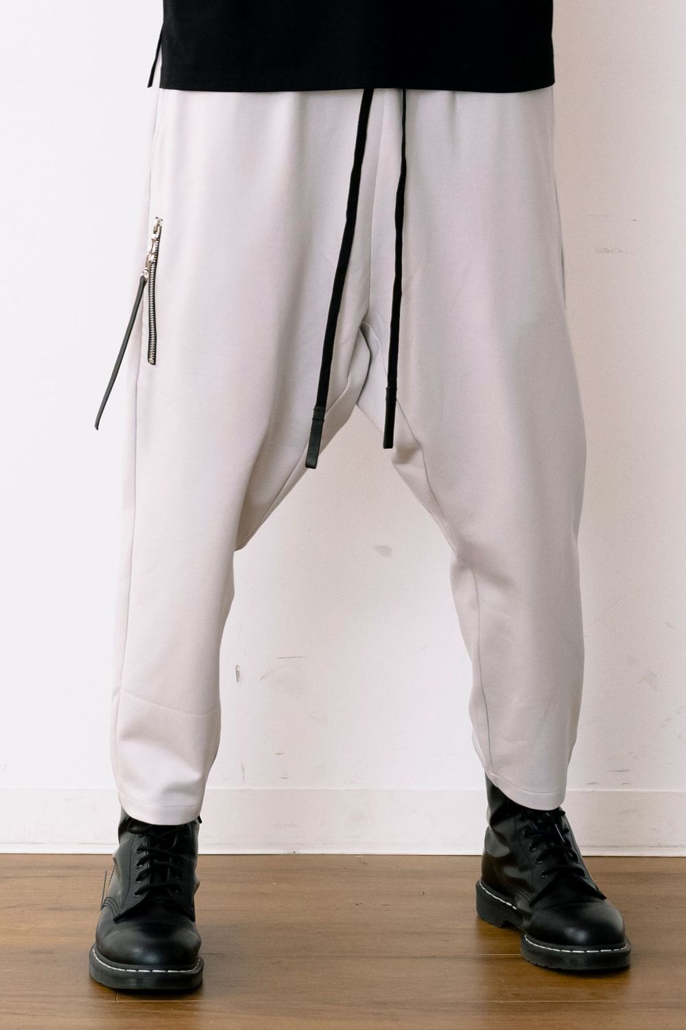 CROPPED SARROUEL PANTS / クロップド サルエル パンツ
