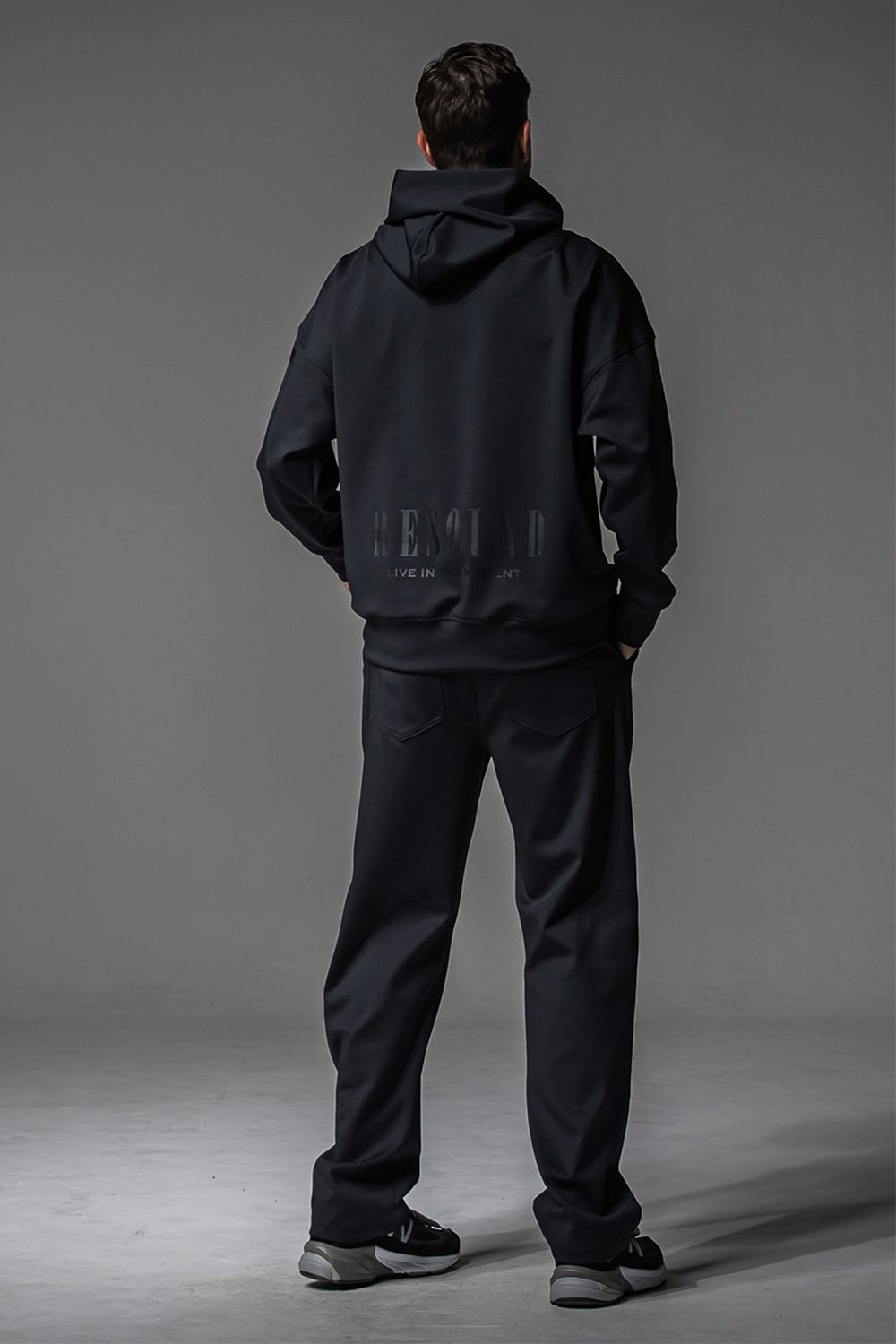 BACK ID LOOSE HOODIE / バックロゴ ルーズフーディー
