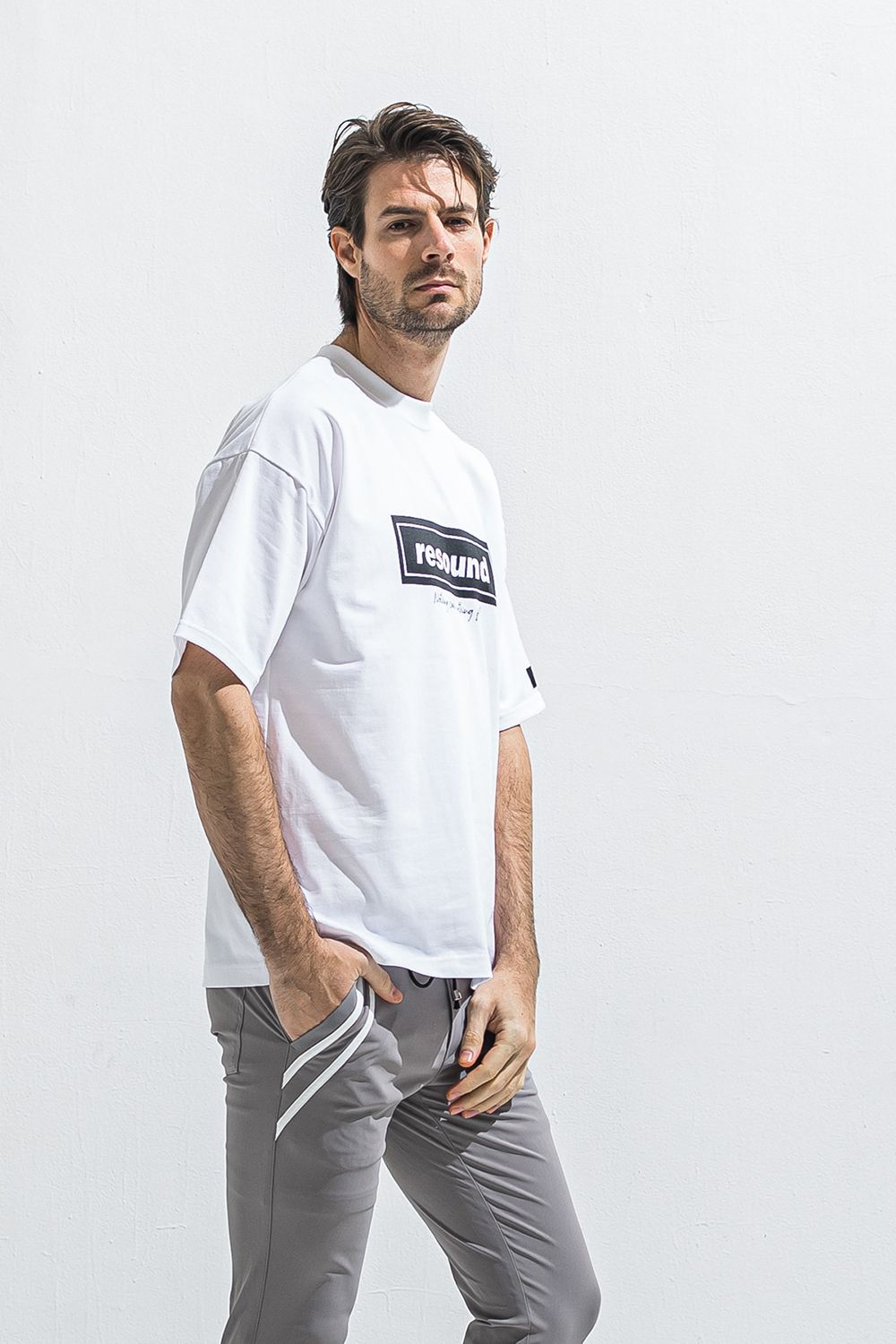 BOX OVER TEE / ボックスロゴ オーバー Tシャツ