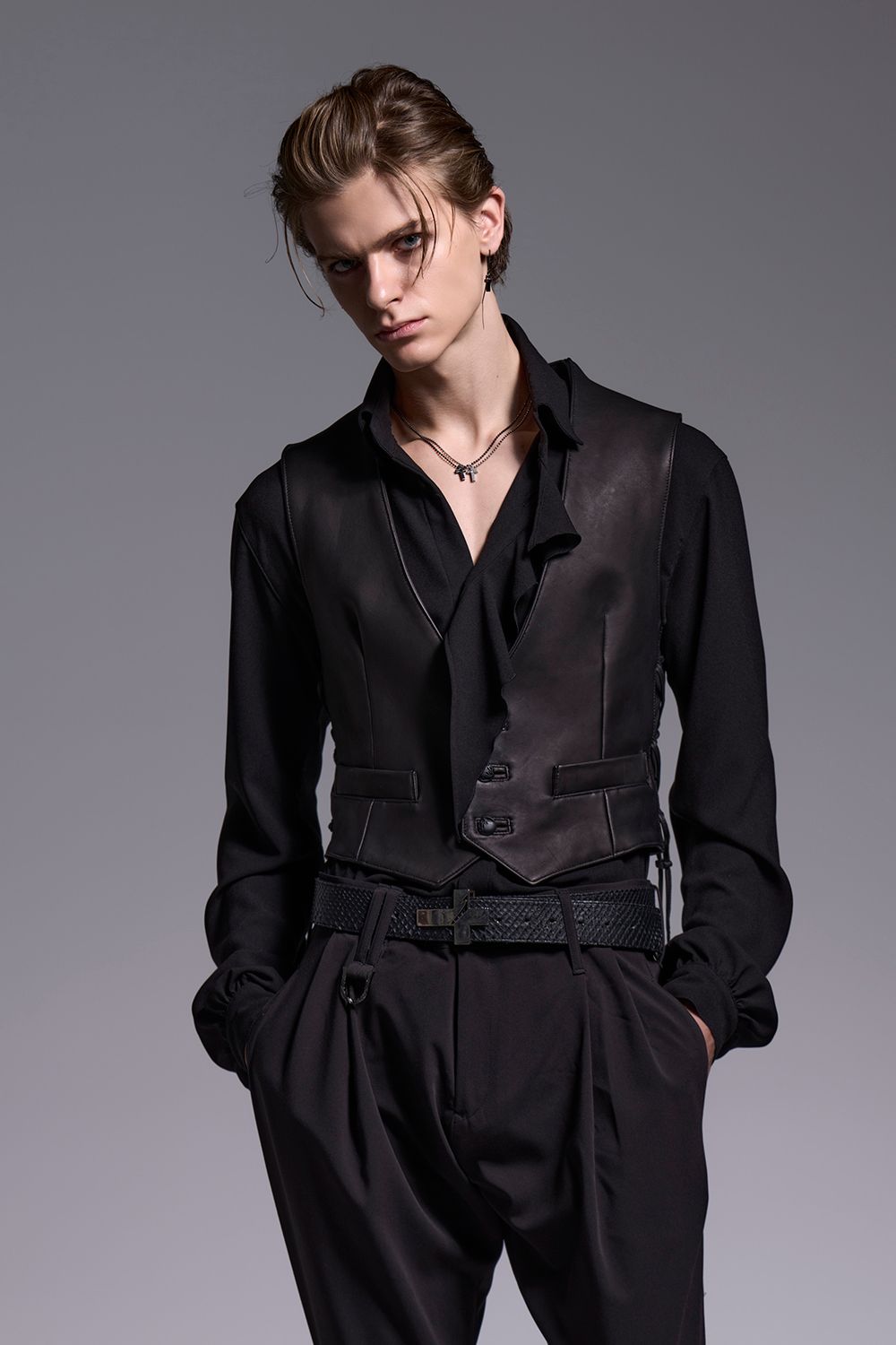 Sheep Hide Short Vest / シープハイド ショートベスト