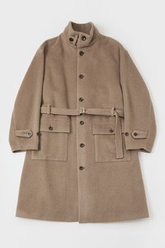 Oversized bal collar coat / オーバーサイズ バルカラー コート