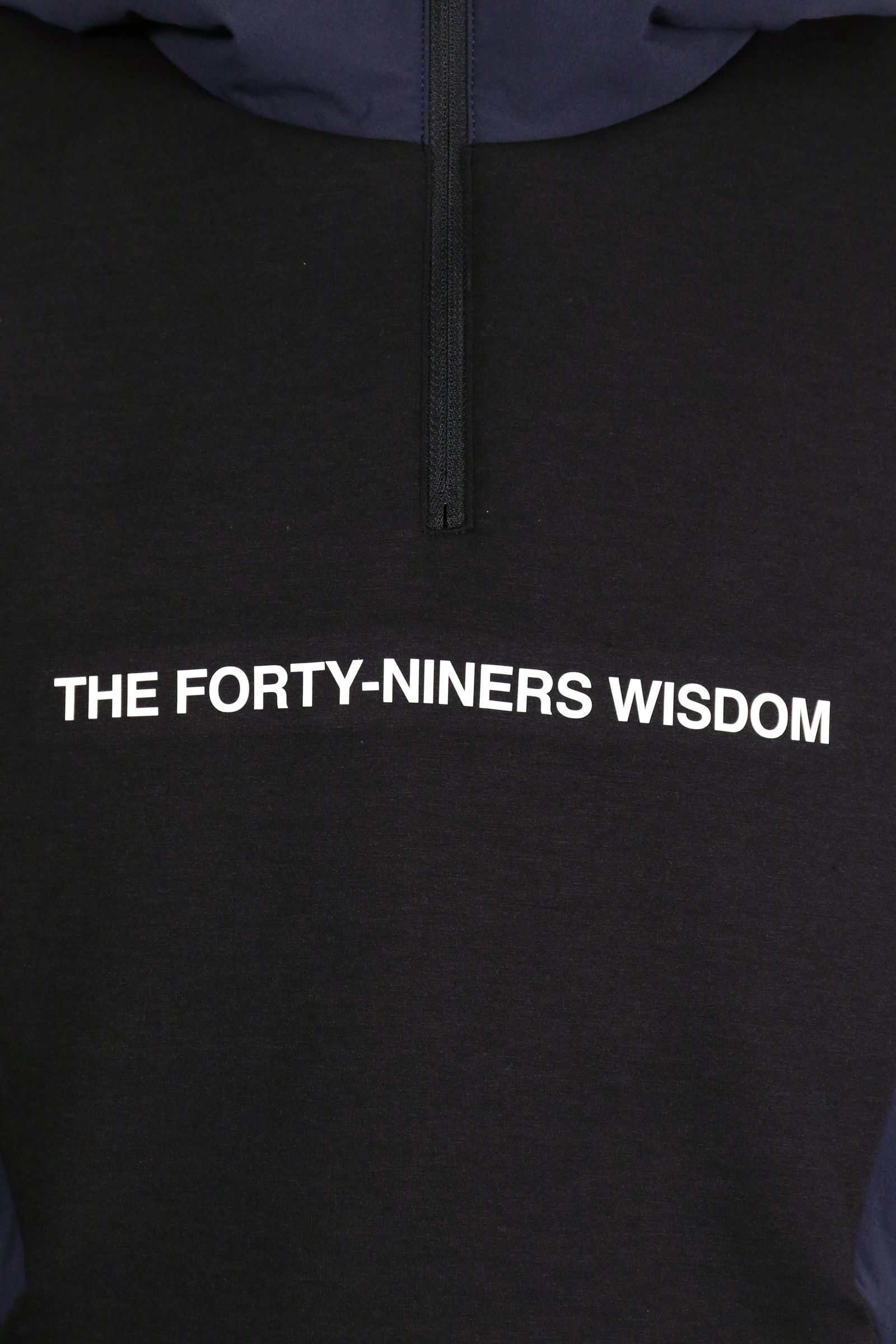 TFW49 - CARDBOARD MATERIAL HALF ZIP HOODIE / カードボード