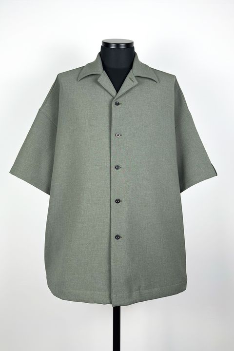 N.HOOLYWOOD COMPILE HALF SLEEVE BIG SHIRT / エヌハリウッド コンパイル ハーフスリーブ ビッグシャツ