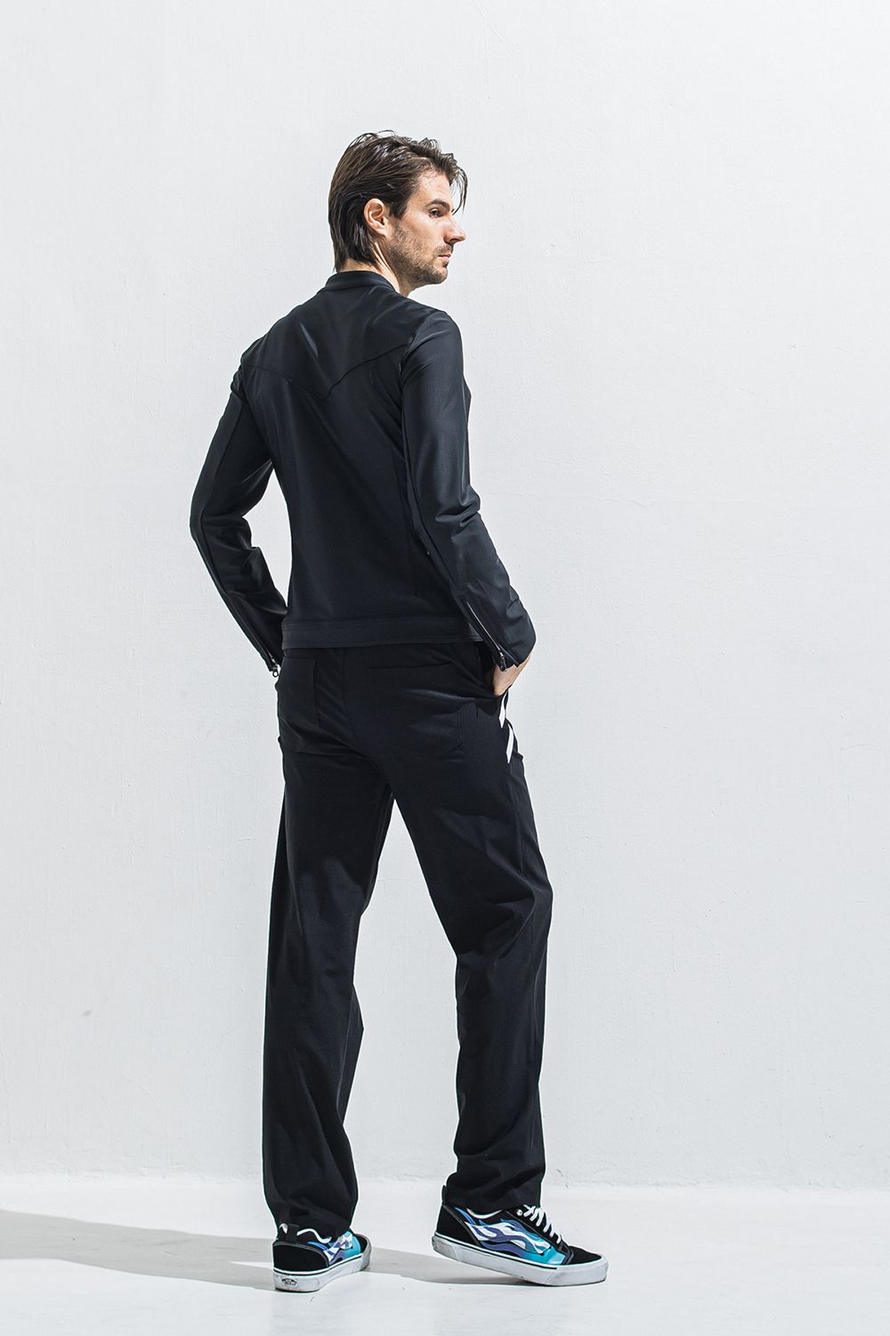 EDGE NYLON SEMI WIDE PT / エッジ ナイロン セミワイドパンツ