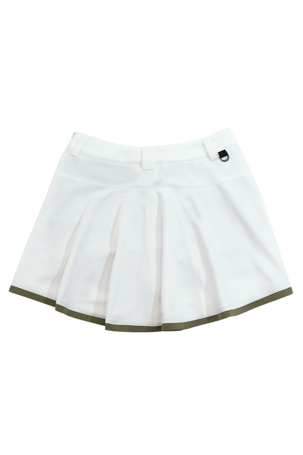HEM MESH FLAIR SKIRT  / ヘム メッシュ フレア スカート