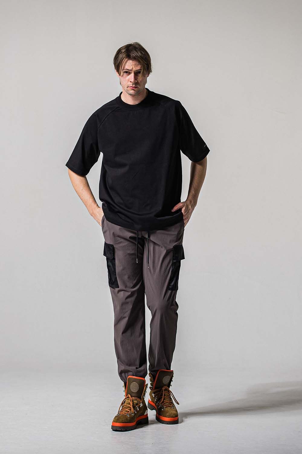 BACK RC RAGLAN OVER TEE / バックロゴ ラグラン オーバー Tシャツ