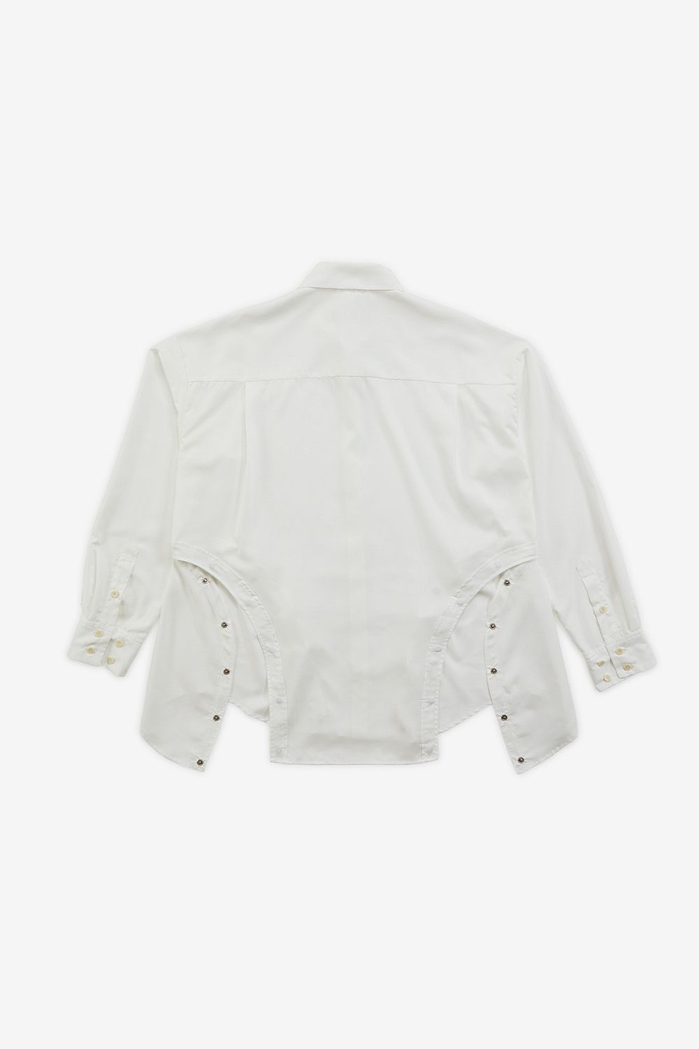 Multi-way snap button shirt / マルチウェイ スナップボタン シャツ