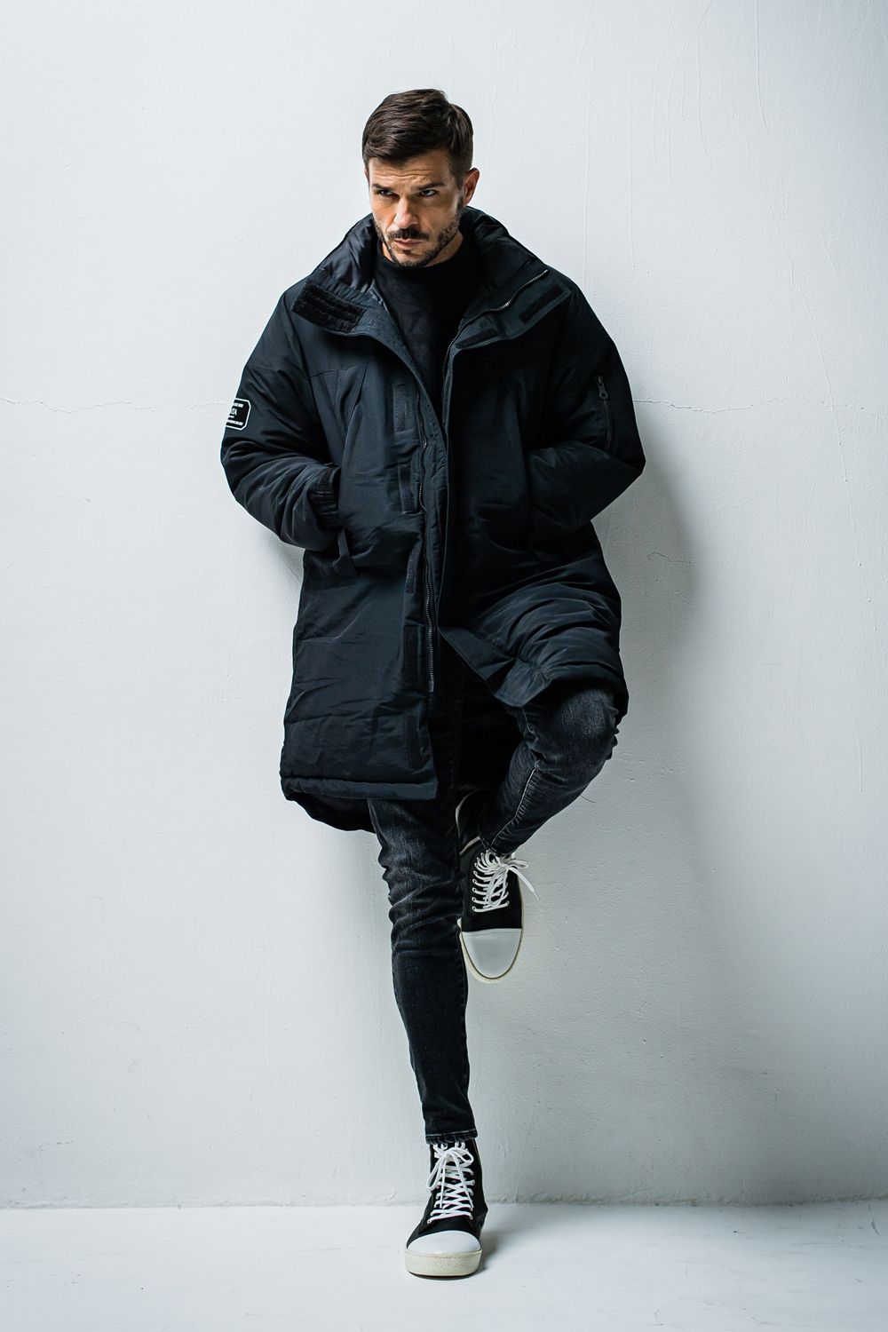 SUEDE JERSEY SOLID TRAINER / スエード ジャージ ソリッド トレーナー