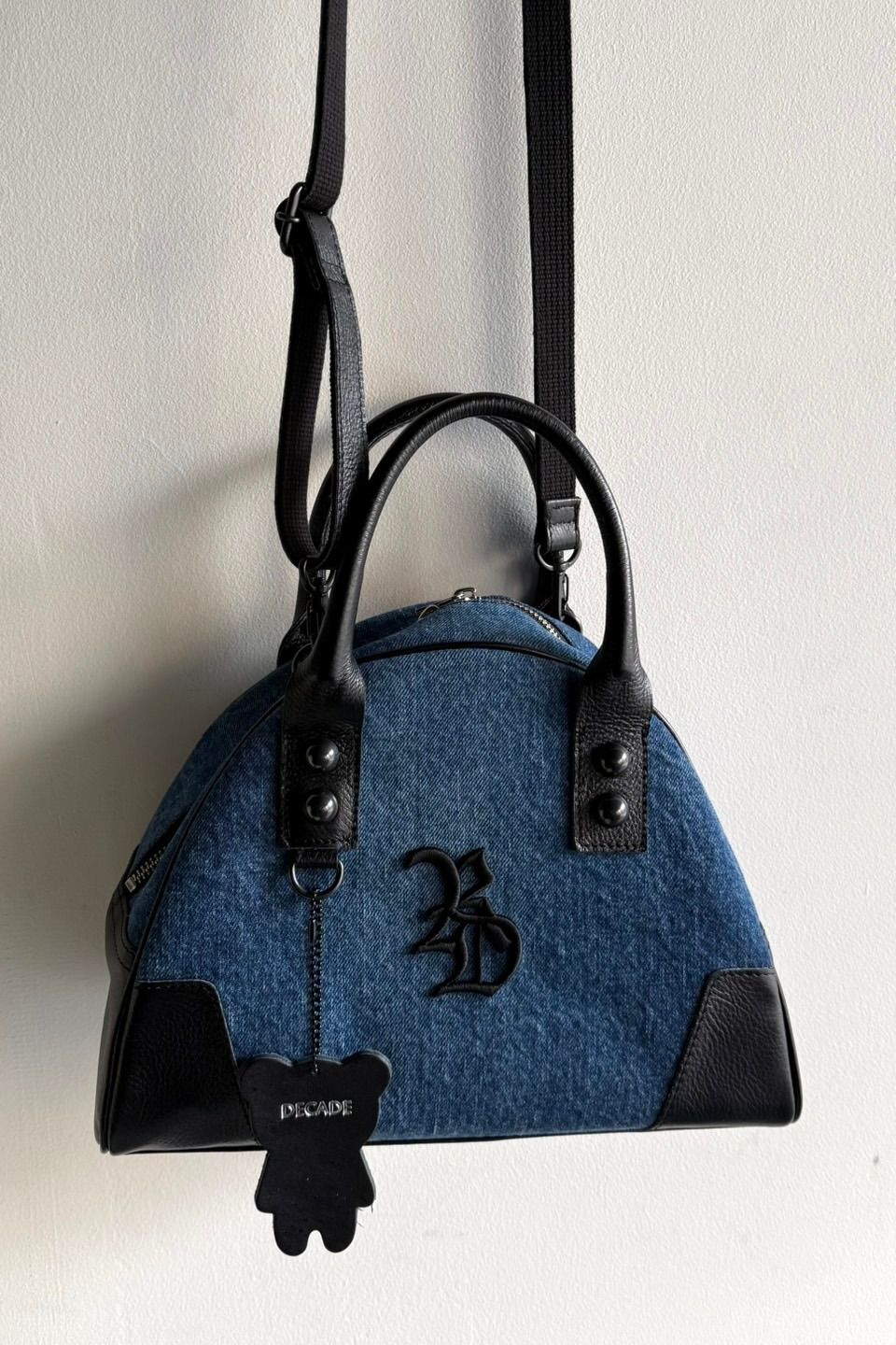 DENIM MINI BOSTON BAG / DECADEコラボ デニムミニボストンバッグ
