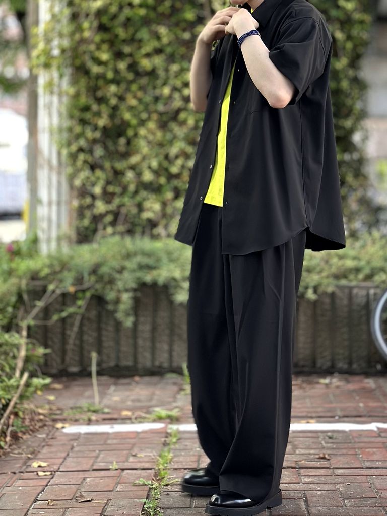 GWの営業案内＆MARKAWARE ORGANIC WOOL 2/80 TROPICAL COMFORT FIT S/S SHIRT&ORGANIC WOOL 2/80 TROPICAL TRIPLE PLEATED EASY TROUSERSなどのおすすめスタイルをご紹介いたします。