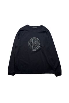 ORG/CO L/S T SMILE / オーガニックコットン スマイルプリント ロングスリーブ Tシャツ